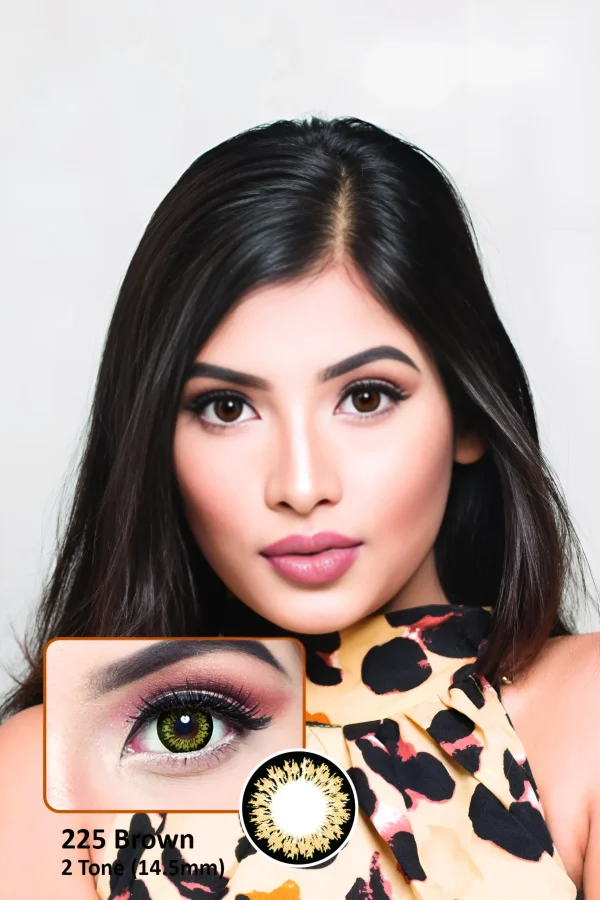 Angel Soft Contact Lens Brown 225