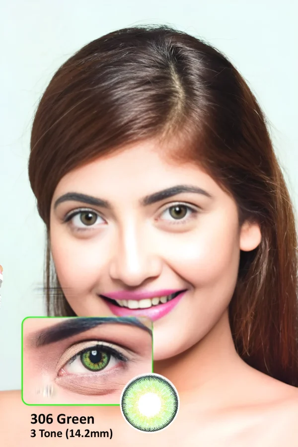Angel Soft Contact Lens Green 306