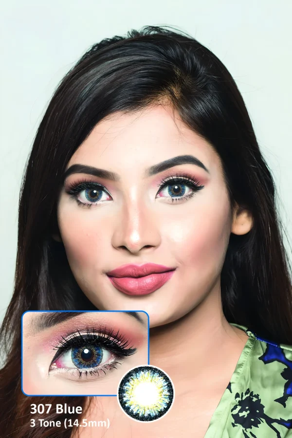 Angel Soft Contact Lens Blue 307