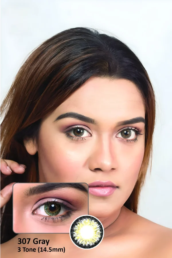 Angel Soft Contact Lens Gray 307