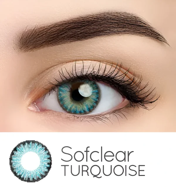Sofclear TURQUOISE Contact Lenses
