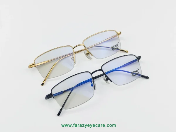 Mont Blanc Semi-rimless Eyeglasses