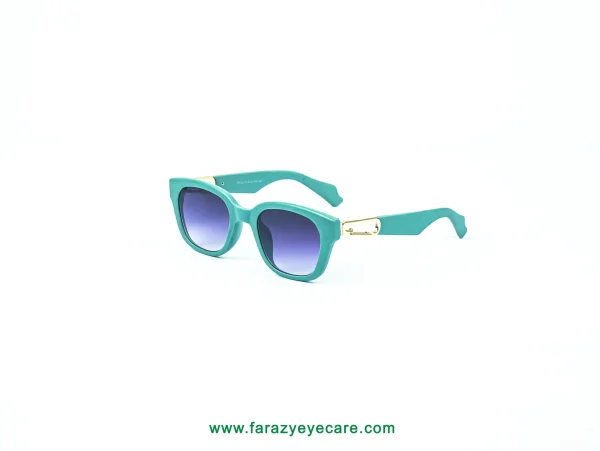 Turquoise Luxe Vision Sunglasses