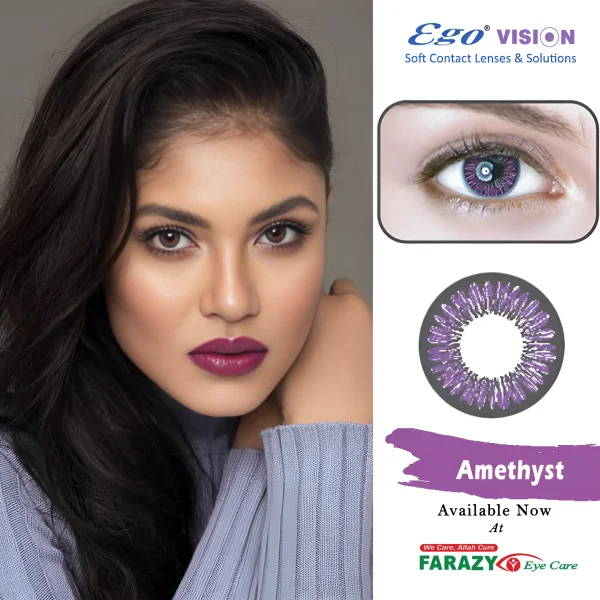 EGO Vision Amethyst Contact Lens