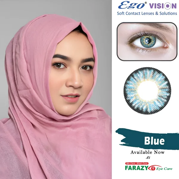 EGO Vision blue Contact Lens