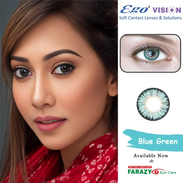 EGO Vision Blue Green Contact Lens