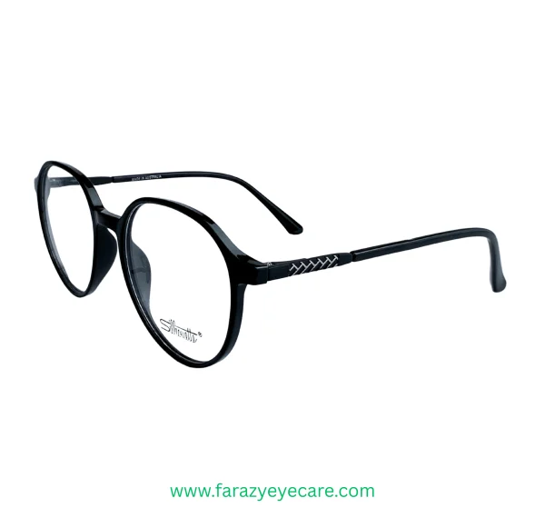 Silhouette Classic Round Acetate Eyeglass Frame